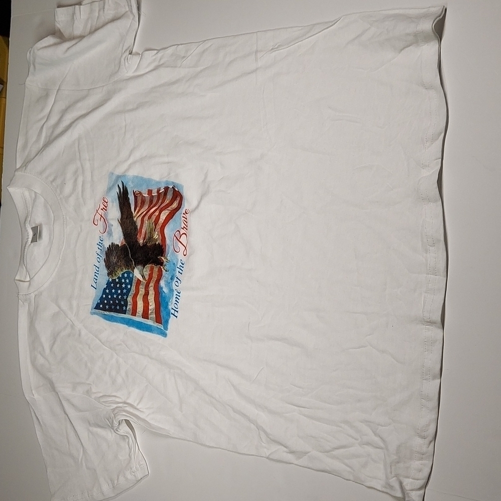 Land of the Free, Home of the Brave Large Tee